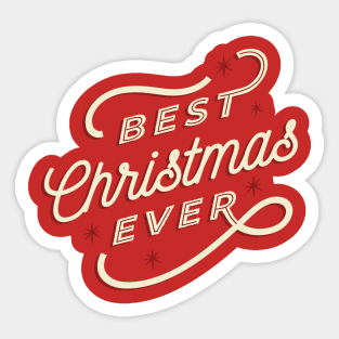 Best Christmas Sticker